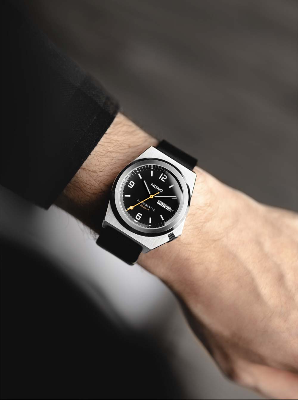 MONO on wrist